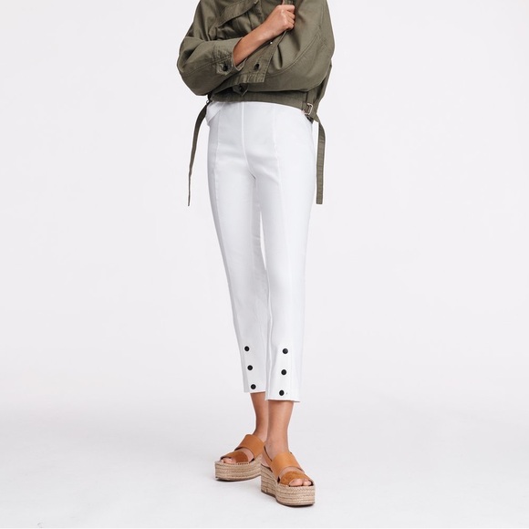 Rag & Bone Simone Snap Cropped pants - Picture 2 of 6
